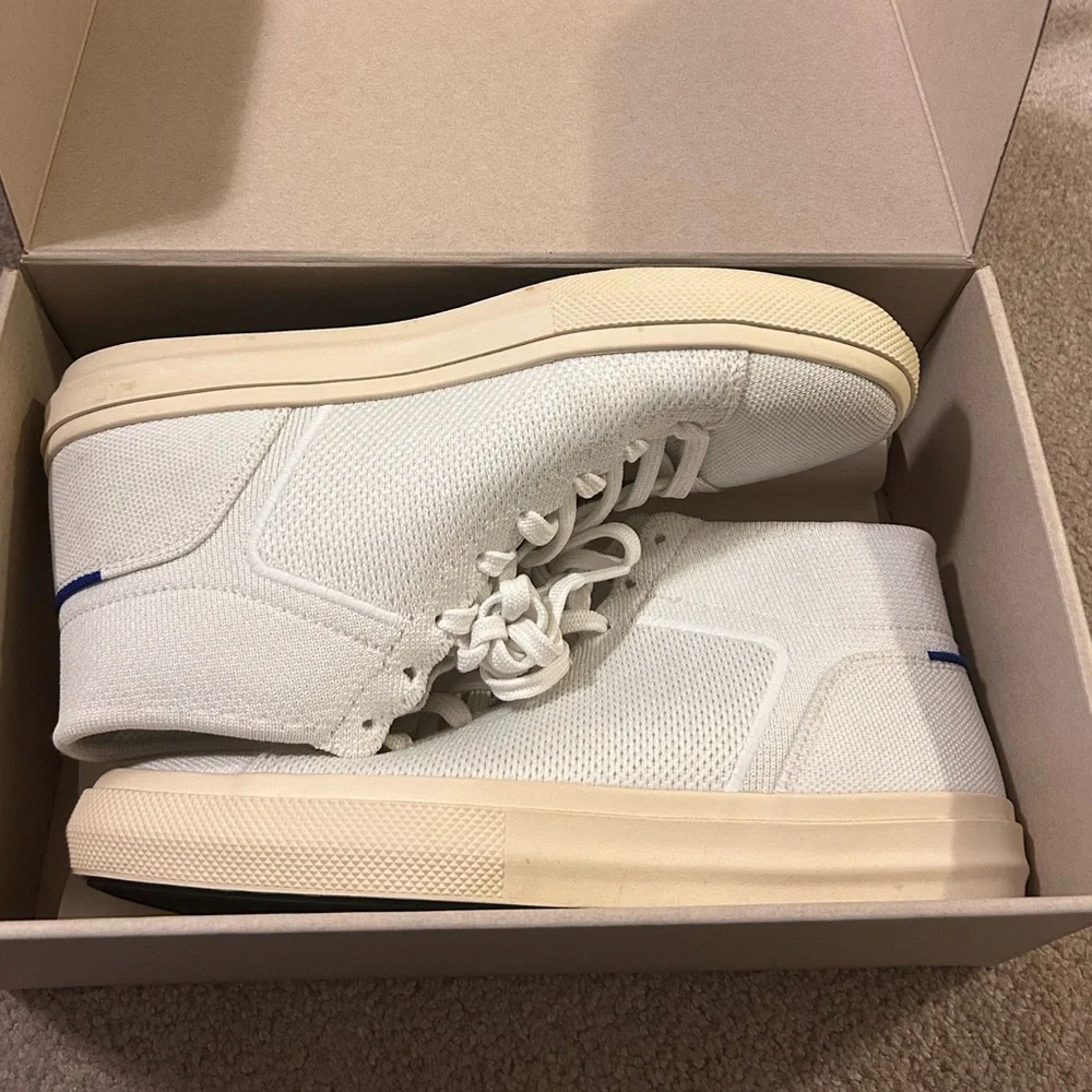 Rothy's • The High Top • white sneakers - Picture 2 of 6